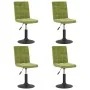 Sillas de comedor giratorias 4 uds de terciopelo verde claro de , Sillas de comedor - Ref: Foro24-3089291, Precio: 227,15 €, ...