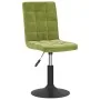Sillas de comedor giratorias 4 uds de terciopelo verde claro de , Sillas de comedor - Ref: Foro24-3089291, Precio: 227,15 €, ...