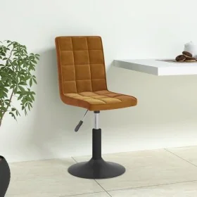 Sillas de comedor giratorias 4 uds terciopelo marrón de , Sillas de comedor - Ref: Foro24-3089287, Precio: 217,96 €, Descuent...