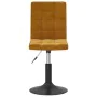 Sillas de comedor giratorias 4 uds terciopelo marrón de , Sillas de comedor - Ref: Foro24-3089287, Precio: 217,96 €, Descuent...
