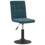 Sillas de comedor giratorias 4 uds terciopelo azul de , Sillas de comedor - Ref: Foro24-3089293, Precio: 205,22 €, Descuento: %