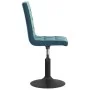 Sillas de comedor giratorias 4 uds terciopelo azul de , Sillas de comedor - Ref: Foro24-3089293, Precio: 205,22 €, Descuento: %