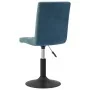 Sillas de comedor giratorias 4 uds terciopelo azul de , Sillas de comedor - Ref: Foro24-3089293, Precio: 205,22 €, Descuento: %