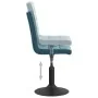 Sillas de comedor giratorias 4 uds terciopelo azul de , Sillas de comedor - Ref: Foro24-3089293, Precio: 205,22 €, Descuento: %