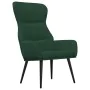 Sillón de relax con reposapiés tela verde oscuro de , Sillones - Ref: Foro24-3097434, Precio: 118,18 €, Descuento: %