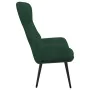 Sillón de relax con reposapiés tela verde oscuro de , Sillones - Ref: Foro24-3097434, Precio: 118,18 €, Descuento: %