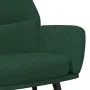 Entspannungsstuhl mit dunkelgrünem Stoff und Fußstütze. von , Sessel - Ref: Foro24-3097434, Preis: 118,18 €, Rabatt: %