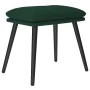 Sillón de relax con reposapiés tela verde oscuro de , Sillones - Ref: Foro24-3097434, Precio: 118,18 €, Descuento: %