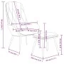 Entspannungssessel mit rosa Samt-Hocker von , Sessel - Ref: Foro24-3097623, Preis: 137,26 €, Rabatt: %