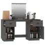 Solid pine wood LED vanity set by , Bedroom Dressers - Ref: Foro24-3107841, Price: 284,08 €, Discount: %