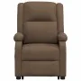 Brown fabric lift massage chair by , Electric massage chairs - Ref: Foro24-3110980, Price: 323,14 €, Discount: %