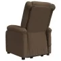 Brown fabric lift massage chair by , Electric massage chairs - Ref: Foro24-3110980, Price: 323,14 €, Discount: %
