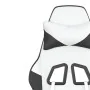 Gaming chair in white and black synthetic leather by , Gaming chairs - Ref: Foro24-3143651, Price: 118,01 €, Discount: %