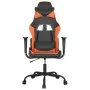 Silla gaming cuero sintético negro y naranja de , Sillones para videojuegos - Ref: Foro24-3143647, Precio: 107,31 €, Descuent...