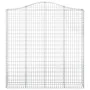 Cestas de gaviones 8 uds forma de arco hierro 200x30x200/220 cm de , Maceteros y jardineras - Ref: Foro24-3145541, Precio: 98...