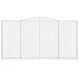 Gabion baskets 6 units arch shape iron 400x30x200/220 cm by , Pots and planters - Ref: Foro24-3146935, Price: 1,00 €, Discoun...
