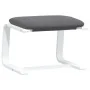 Sillón de relax con taburete tela gris oscuro de , Sillones - Ref: Foro24-3154414, Precio: 136,97 €, Descuento: %