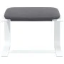 Sillón de relax con taburete tela gris oscuro de , Sillones - Ref: Foro24-3154414, Precio: 136,97 €, Descuento: %
