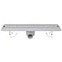 Desagüe ducha lineal 2 pzs curvas 630x140 mm acero inoxidable de , Desagües - Ref: Foro24-275960, Precio: 82,47 €, Descuento: %