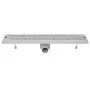 Desagüe ducha lineal 2 pzs curvas 630x140 mm acero inoxidable de , Desagües - Ref: Foro24-275960, Precio: 82,47 €, Descuento: %