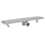 Desagüe ducha lineal 2 pzs curvas 630x140 mm acero inoxidable de , Desagües - Ref: Foro24-275960, Precio: 82,47 €, Descuento: %