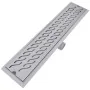 Desagüe ducha lineal 2 pzs curvas 630x140 mm acero inoxidable de , Desagües - Ref: Foro24-275960, Precio: 82,47 €, Descuento: %