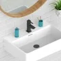 EISL Grifo monomando de lavabo CALVINO negro mate de , Grifos - Ref: Foro24-446488, Precio: 83,70 €, Descuento: %