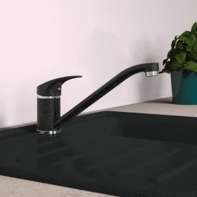 EISL Einhebel-Küchenarmatur GRANIT schwarz und verchromt von , Wasserhähne - Ref: Foro24-446495, Preis: 61,87 €, Rabatt: %