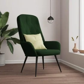 Sillón de relax de terciopelo verde oscuro de , Sillones - Ref: Foro24-341196, Precio: 95,72 €, Descuento: %