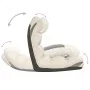 Folding floor chair in cream fabric by , Floor chairs - Ref: Foro24-336586, Price: 72,66 €, Discount: %