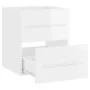 Mueble de lavabo madera ingeniería blanco brillo 41x38,5x48 cm de , Muebles de baño - Ref: Foro24-804689, Precio: 48,84 €, De...