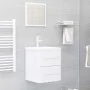 Mueble de lavabo madera ingeniería blanco brillo 41x38,5x48 cm de , Muebles de baño - Ref: Foro24-804689, Precio: 48,84 €, De...