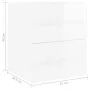 Mueble de lavabo madera ingeniería blanco brillo 41x38,5x48 cm de , Muebles de baño - Ref: Foro24-804689, Precio: 48,84 €, De...