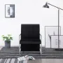 Sillón con patas cromadas de terciopelo negro de , Sillones - Ref: Foro24-282157, Precio: 90,94 €, Descuento: %