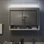 Armario de baño con espejo MDF blanco 80x15x60 cm de vidaXL, Tocadores de baño - Ref: Foro24-323604, Precio: 135,33 €, Descue...
