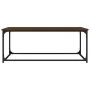 Mesa de centro madera y hierro roble marrón 102x50x40 cm de , Mesas de centro - Ref: Foro24-823301, Precio: 47,34 €, Descuent...