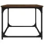 Mesa de centro madera y hierro roble marrón 102x50x40 cm de , Mesas de centro - Ref: Foro24-823301, Precio: 47,34 €, Descuent...