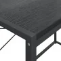 Escritorio de ordenador madera de ingeniería negro 110x60x138cm de , Escritorios - Ref: Foro24-30204, Precio: 102,83 €, Descu...