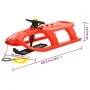 Trineo con volante polipropileno rojo 102,5x40x23 cm de , Trineos - Ref: Foro24-93725, Precio: 71,79 €, Descuento: %