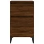 Mesita de noche color roble marrón 40x35x70 cm de , Mesitas de noche - Ref: Foro24-819722, Precio: 48,32 €, Descuento: %