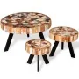Set aus 3 massiven recycelten Holz-Couchtischen von , Couchtisch - Ref: Foro24-244229, Preis: 336,49 €, Rabatt: %