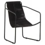 Sillón de relajación de cuero auténtico negro de , Sillones - Ref: Foro24-323727, Precio: 92,59 €, Descuento: %