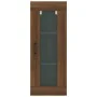 Wall-mounted hanging cabinet in brown oak 34.5x34x90 cm by , Sideboards - Ref: Foro24-817449, Price: 53,26 €, Discount: %