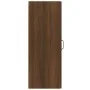 Armario de pared colgante roble marrón 34,5x34x90 cm de , Aparadores - Ref: Foro24-817449, Precio: 53,26 €, Descuento: %
