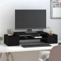 Soporte para monitor madera maciza de pino negro 70x27,5x15 cm de , Bases y elevadores para ordenadores - Ref: Foro24-813968,...