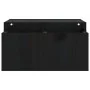 Soporte para monitor madera maciza de pino negro 70x27,5x15 cm de , Bases y elevadores para ordenadores - Ref: Foro24-813968,...