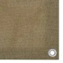 Balkonmarkise aus grauem Taupe-HDPE 120x400 cm. von , Sonnenschirme - Ref: Foro24-310965, Preis: 24,93 €, Rabatt: %