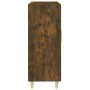 Rauchiger Eichenfurnier-Holzschrank 69,5x34x90 cm von , Sideboards - Ref: Foro24-817333, Preis: 78,37 €, Rabatt: %