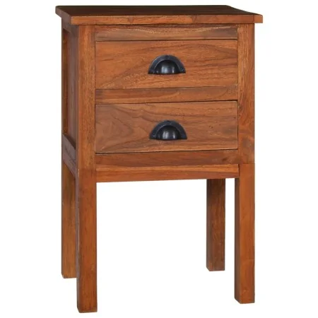 Mesita de noche de madera maciza de teca 40x35x60 cm de , Mesitas de noche - Ref: Foro24-289061, Precio: 96,95 €, Descuento: %