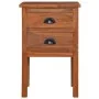 Mesita de noche de madera maciza de teca 40x35x60 cm de , Mesitas de noche - Ref: Foro24-289061, Precio: 96,95 €, Descuento: %